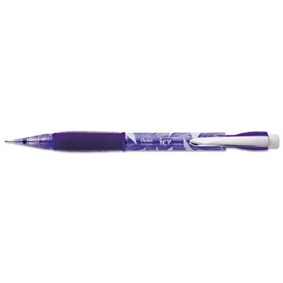 Pentel Icy Mechanical Pencil, 0.7 mm, Transparent Violet Barrel