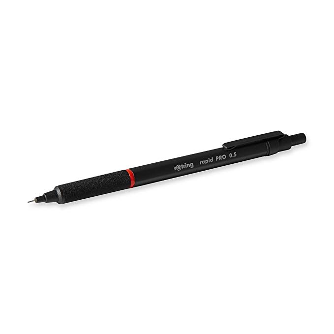 rOtring Rapid Pro Mechanical Pencil, Black, 0.5mm (1904258)