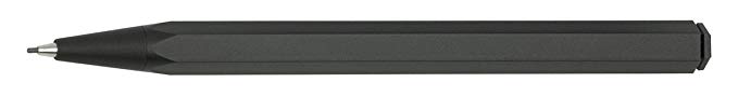 Worther Slight Hexagon 1.18 mm Pencil, Black Aluminum