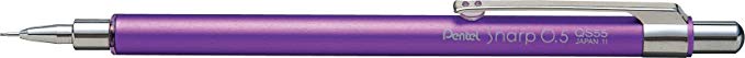 Pentel Pocket Size 0.5mm Mechanical Pencil, Violet (QS55-V)