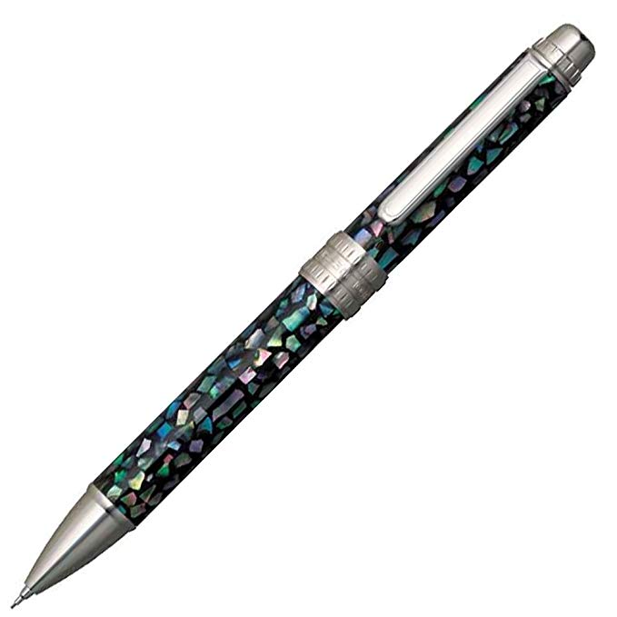 Platinum PEN Mother-of-pearl Craft Triple Way Pen (Mechanical Pencil, Pen in Black and Red) Mwba8000#59