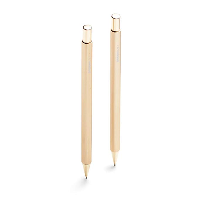 Gold Poppin Mechanical Pencils, Pack of 2