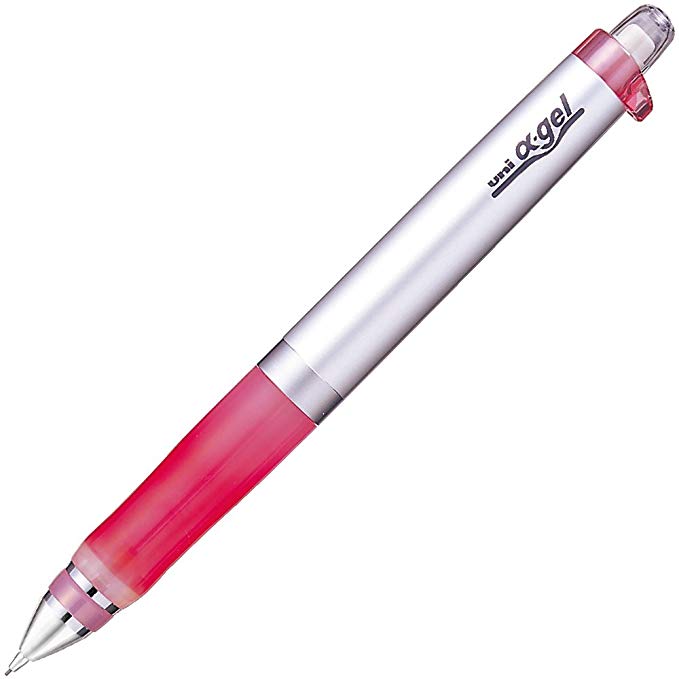 Pilot Uni Alpha-Gel Mechanical Pencil 0.5mm Soft Grip, Pink (M5507GG1P.13)