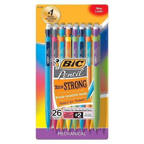 Bic Xtra Strong Break Resistant Leads Mechanical Pencils (26 Count)