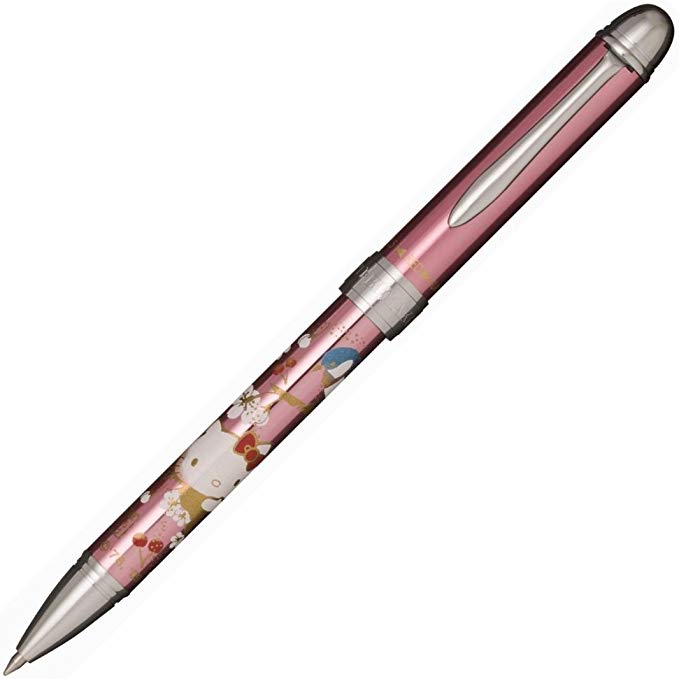 (2 color ballpoint pen + mechanical pencil) Metal Pink 14.5 x 142.5mm 160343231 3 tit Sailor Hello Kitty grace Makie (japan import)