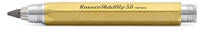 Kaweco Sketch Up 5,6 mm 8 hexagonal Clutch pencil Brass