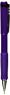 Pentel Automatic Pencil with Twist Eraser, 0.5 mm, Violet Barrel (QE515V)