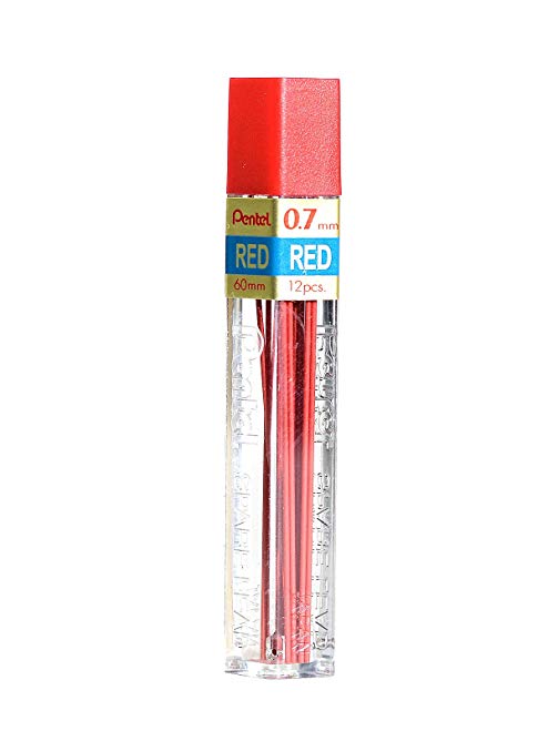 Pentel Refill Lead for Mechanical Pencils, 0.7 mm, Box of 12 (PPR-7)