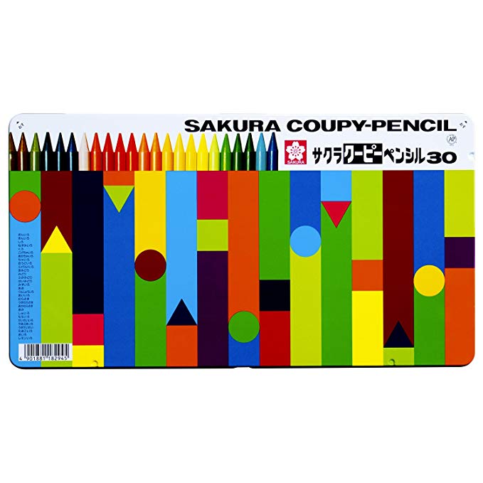 30 color Sakura Color Kupi pencil (canned) FY30 (japan import)
