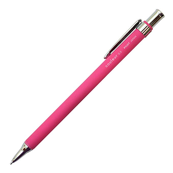 Pilot 0.5mm Mini Mechanical Pencil Couleur, Pink (HCL-50R-P)