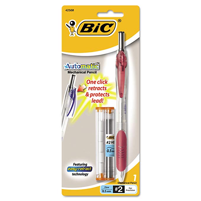 BIC Automatic Mechanical Pencil, 0.5 mm (BICMPFRTP11B)